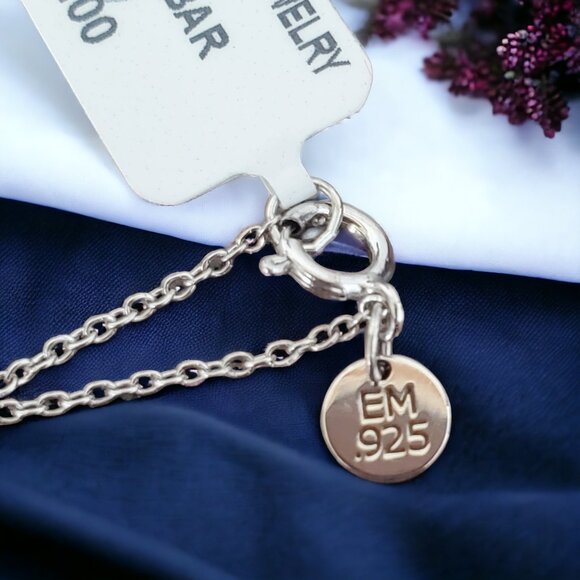 ELSIE MAY Bezel Diamond Necklace - Picture 3 of 7